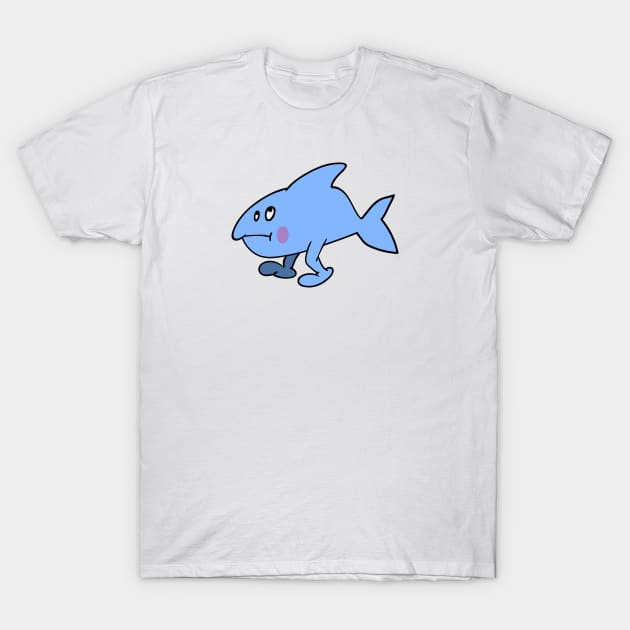 Walking fish T-Shirt by schlag.art